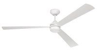 Craftmade - STL60W3 - 60" Ceiling Fan - Sterling - White