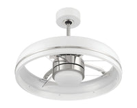 Craftmade - TYL24WPLN3 - 20" Ceiling Fan - Taylor - White/Polished Nickel