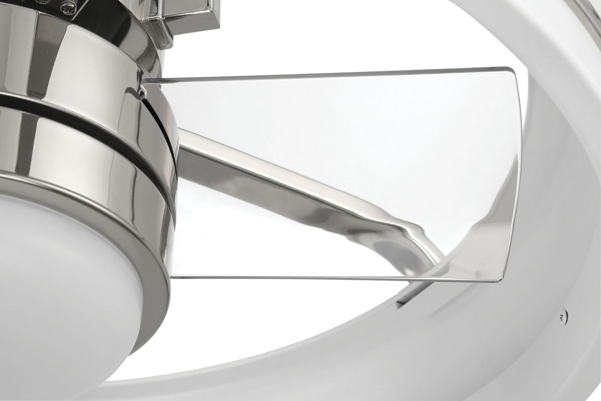Craftmade - TYL24WPLN3 - 20" Ceiling Fan - Taylor - White/Polished Nickel
