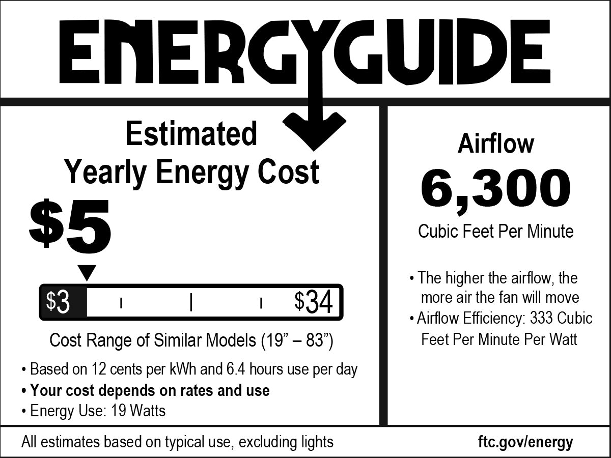 Craftmade - CLZ72FB6 - 72" Ceiling Fan - Chilz - Flat Black
