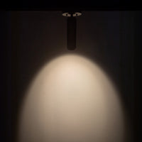 Kuzco Lighting - LD2-SA08W10-3036-BK-UNV-010 - LED Ceiling Mount - Lorna - Black