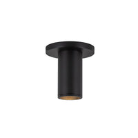 Kuzco Lighting - LD2-SM04W08-3036-BK-UNV-010 - LED Ceiling Mount - Lorna - Black