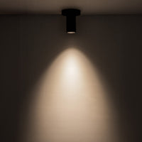 Kuzco Lighting - LD2-SM04W08-3036-BK-UNV-010 - LED Ceiling Mount - Lorna - Black