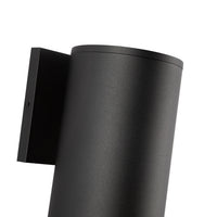 Kuzco Lighting - LD4-WS12W24-3036-BK-UNV-010 - LED Outdoor Wall Sconce - Lorna - Black