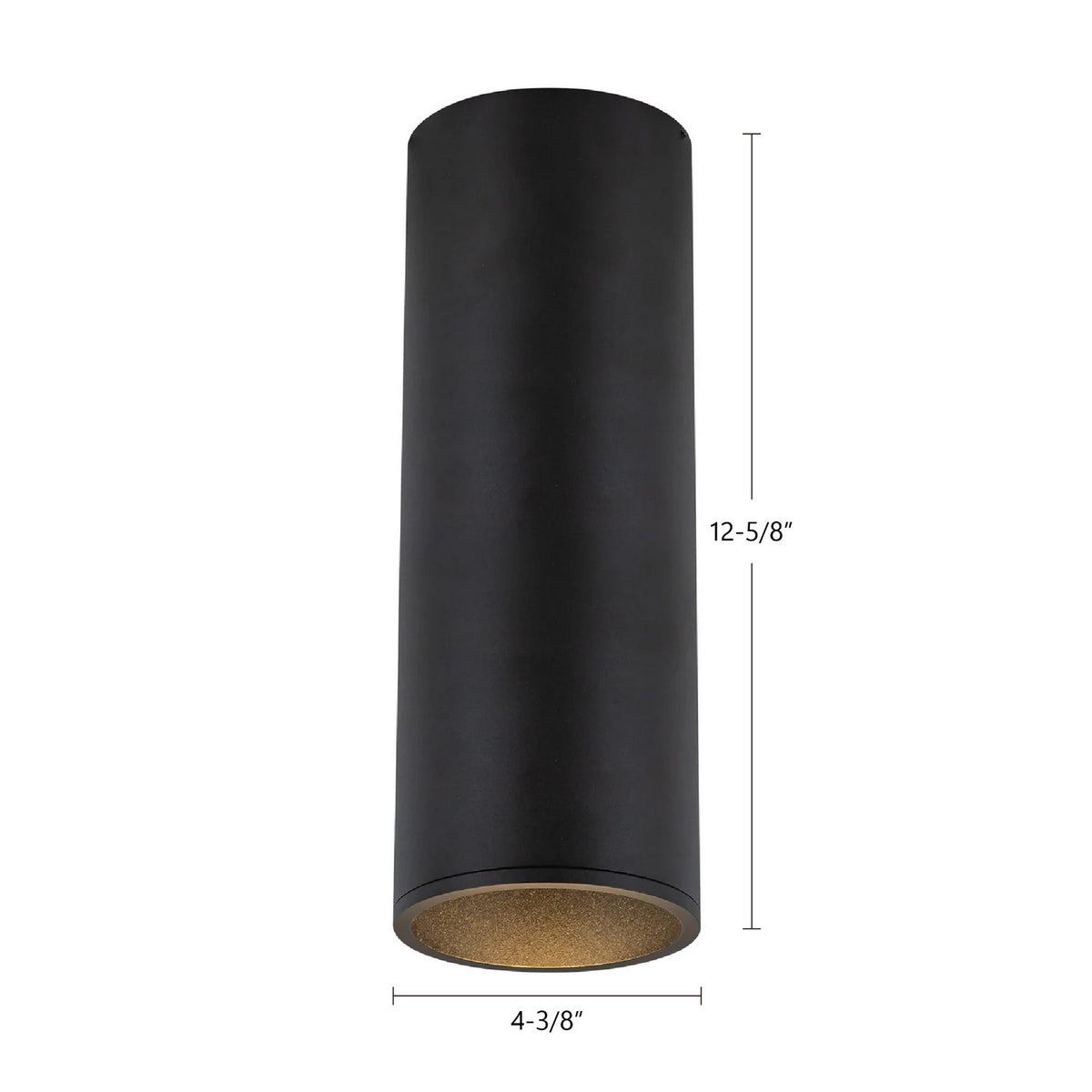 Kuzco Lighting - LD4-FM12W24-3036-BK-UNV-010 - LED Flush Mount - Lorna - Black