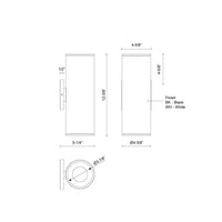 Kuzco Lighting - LD4-UD12W36-3036-BK-UNV-010 - LED Wall Sconce - Lorna - Black