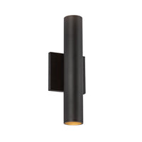 Kuzco Lighting - LD2-UD12W20-3036-BK-UNV-010 - LED Wall Sconce - Lorna - Black