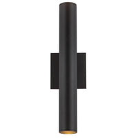 Kuzco Lighting - LD2-UD16W24-3036-BK-UNV-010 - LED Wall Sconce - Lorna - Black