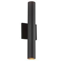 Kuzco Lighting - LD2-UD16W24-3036-BK-UNV-010 - LED Wall Sconce - Lorna - Black