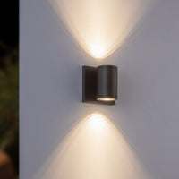 Kuzco Lighting - EW262204-BK - LED Outdoor Wall Sconce - Nordic - Black