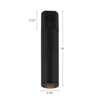 Kuzco Lighting - LD2-CC08W10-3036-BK-UNV-010 - LED Ceiling Mount - Lorna - Black