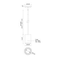 Kuzco Lighting - EP264106-WH - LED Outdoor Pendant - Nordic - White