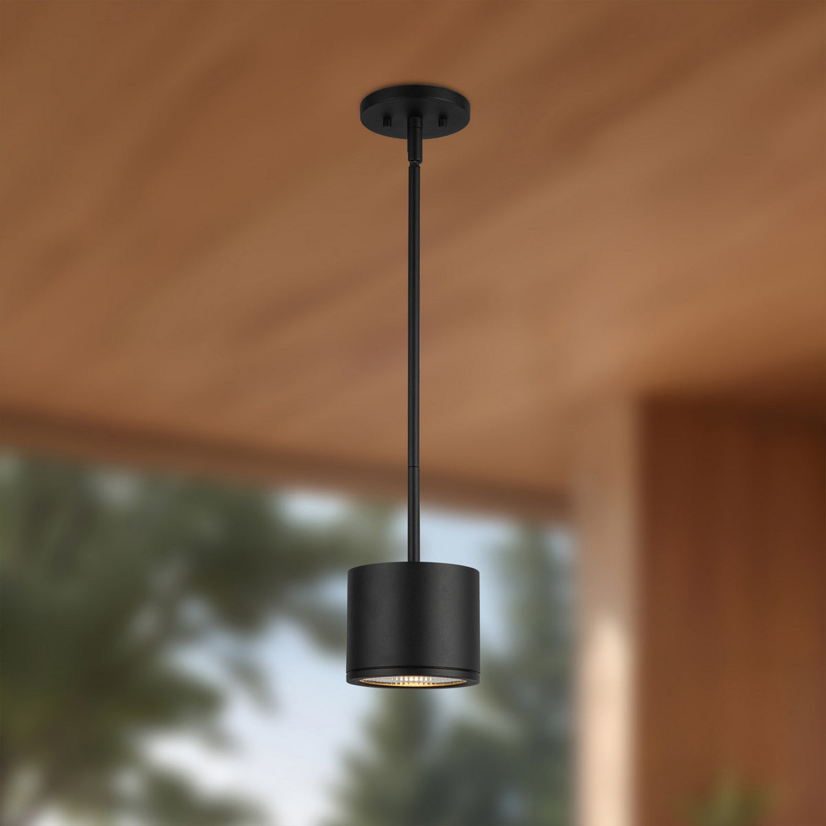 Kuzco Lighting - EP265104-BK - LED Outdoor Pendant - Nordic - Black