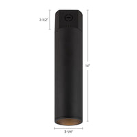Kuzco Lighting - LD3-CC12W18-3036-BK-UNV-010 - LED Ceiling Mount - Lorna - Black