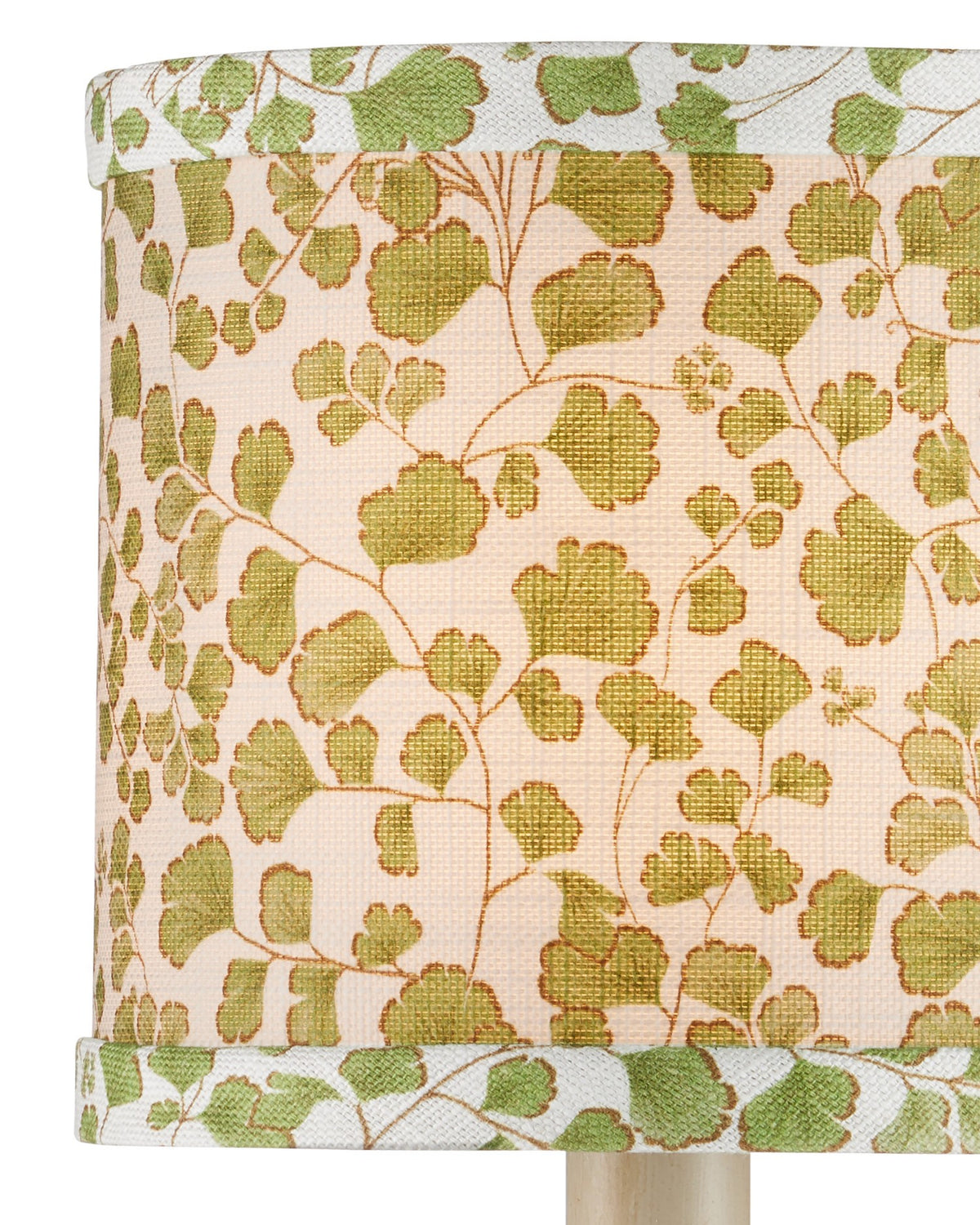 Currey and Company - 0900-0057 - Chandelier Shade - Maiden Fern - Green / Ivory