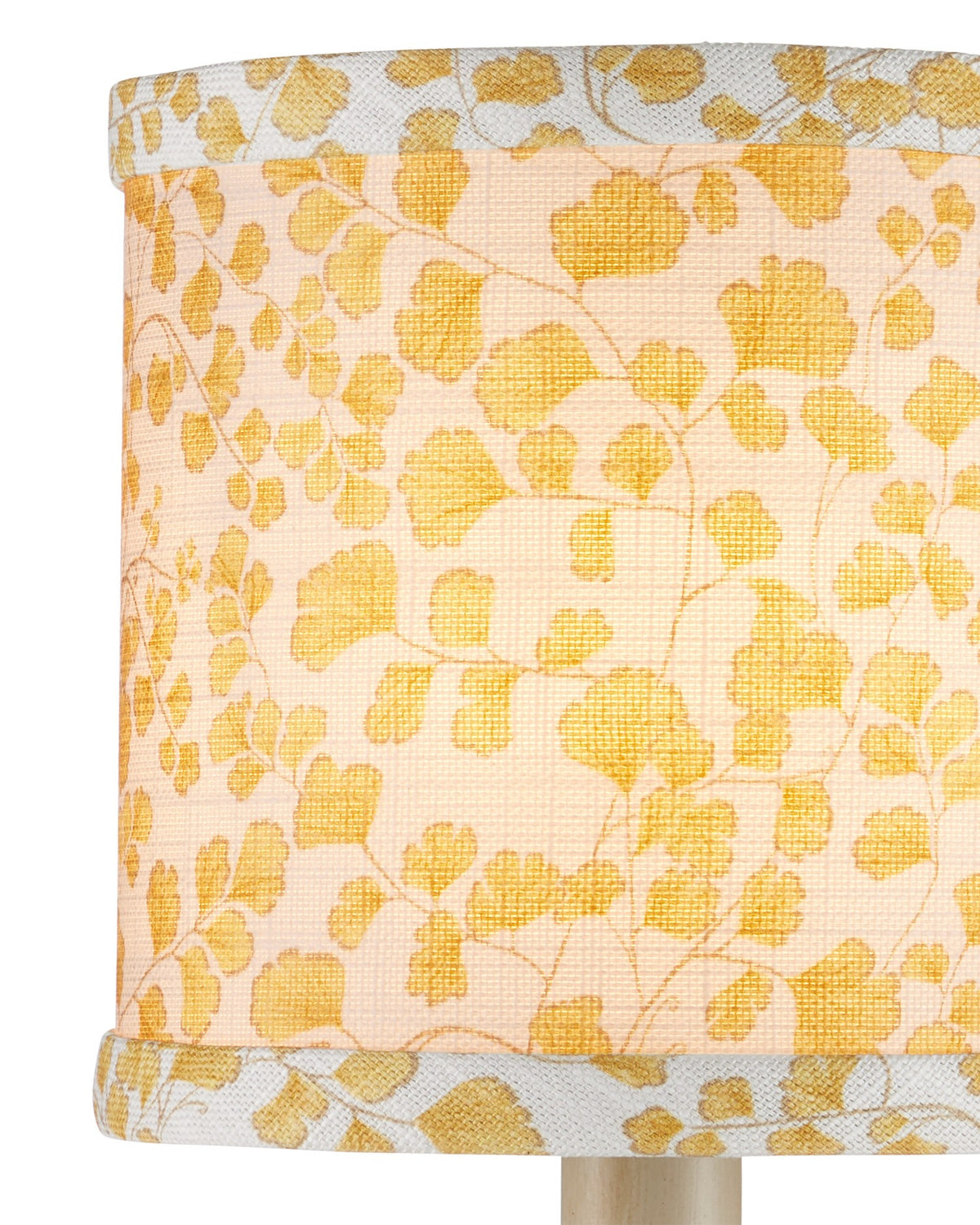 Currey and Company - 0900-0058 - Chandelier Shade - Maiden Fern - Yellow / Ivory