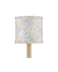 Currey and Company - 0900-0060 - Chandelier Shade - Wildflower - Pastel Blue / Pastel Pink / Ivory