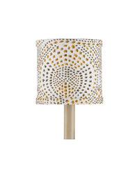 Currey and Company - 0900-0062 - Chandelier Shade - Lenore - Gold / Brown / Ivory