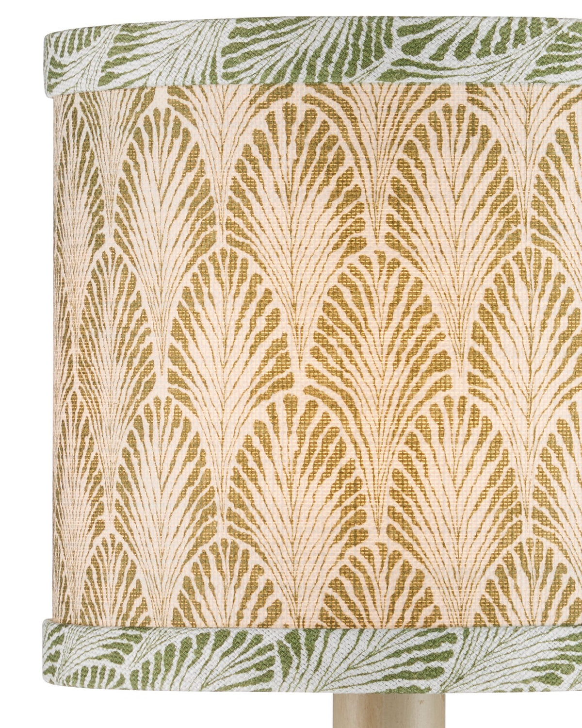 Currey and Company - 0900-0065 - Chandelier Shade - Plume - Green / Ivory