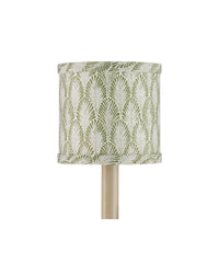 Currey and Company - 0900-0065 - Chandelier Shade - Plume - Green / Ivory