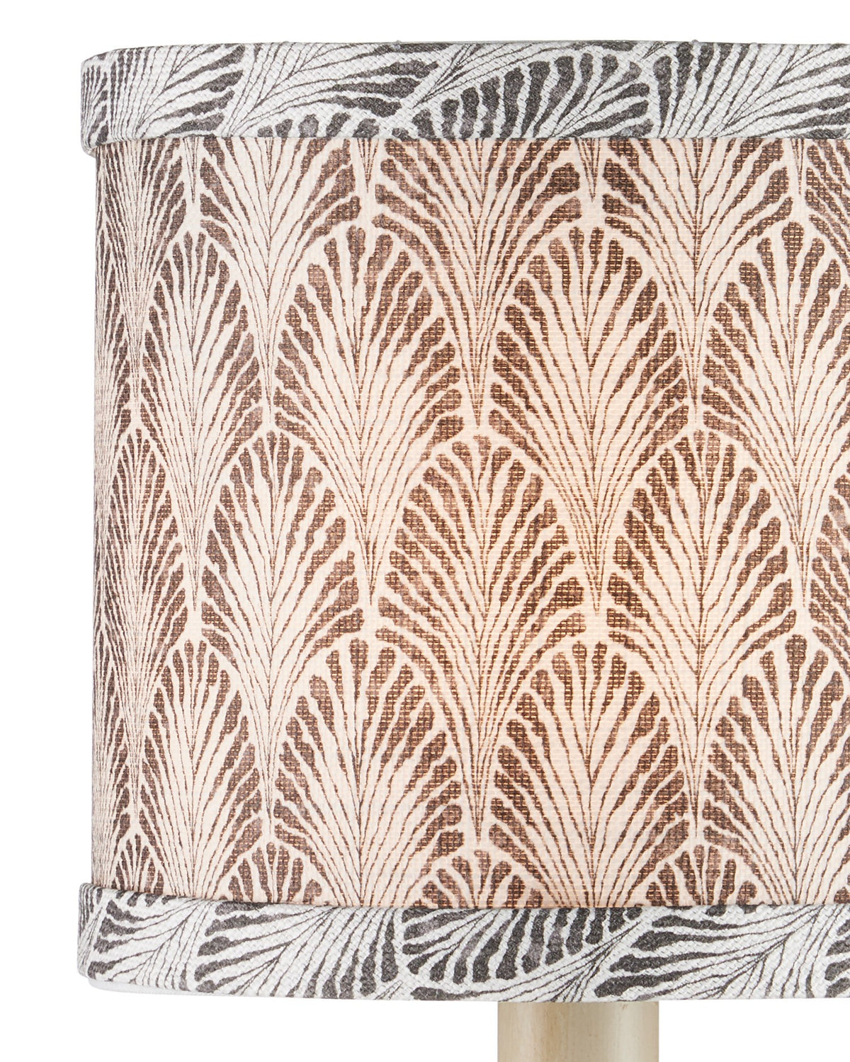 Currey and Company - 0900-0066 - Chandelier Shade - Plume - Stone / Ivory