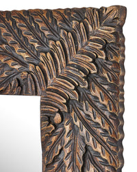 Currey and Company - 1000-0172 - Mirror - Schwarzwald - Weathered Brown