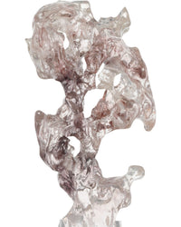 Currey and Company - 1200-0974 - Sculpture - Faux - Purple Pink/Clear