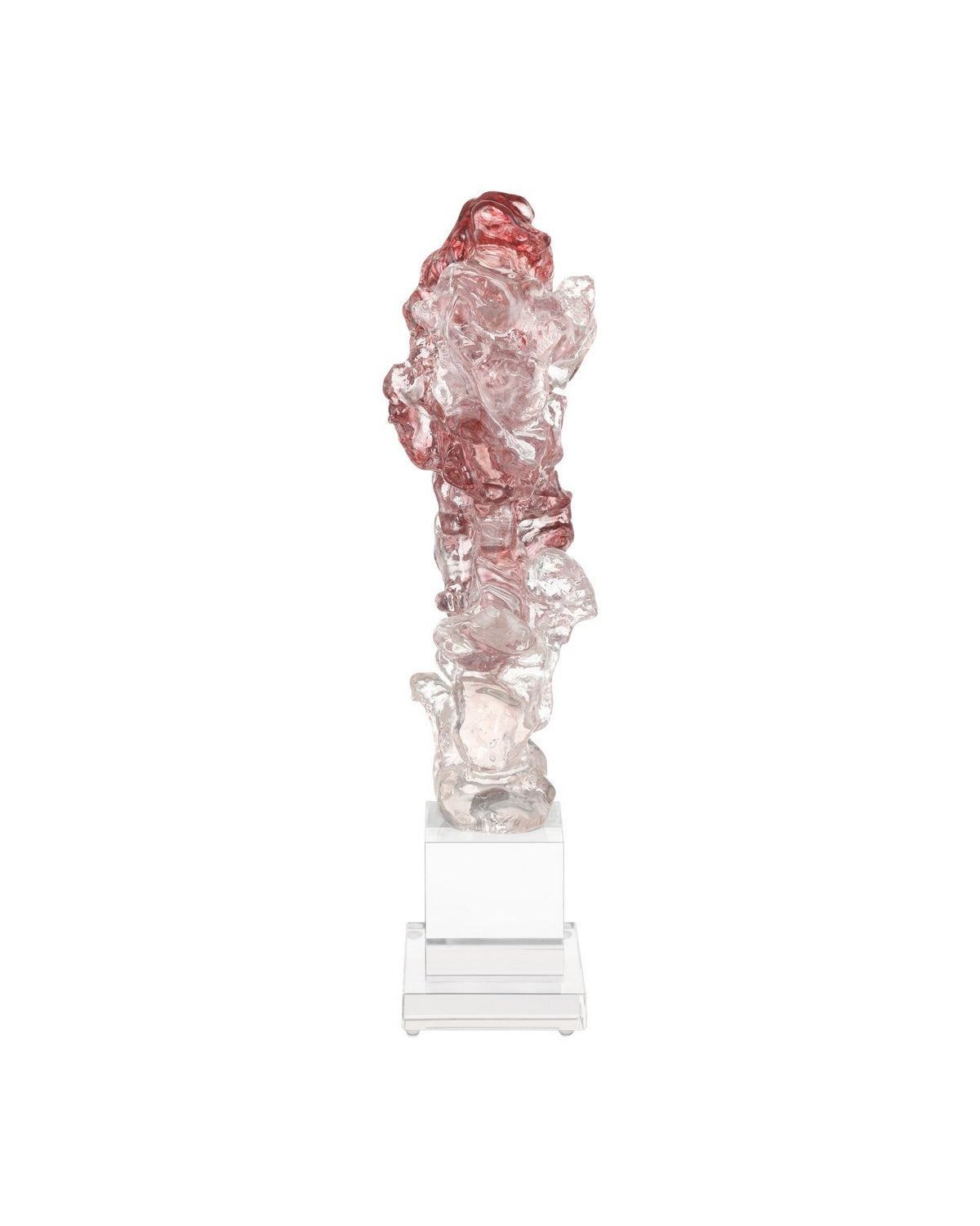 Currey and Company - 1200-0975 - Sculpture - Faux - Purple Pink/Clear