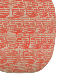Currey and Company - 1200-0979 - Jar - Happiness - Red/Beige