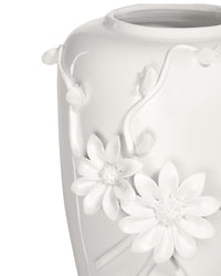 Currey and Company - 1200-0983 - Vase - Daisy Maria - White