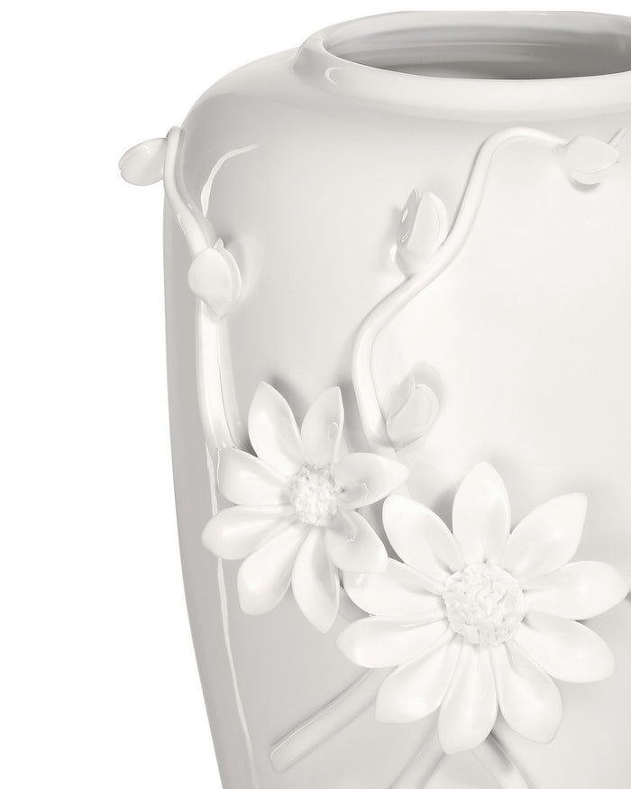 Currey and Company - 1200-0983 - Vase - Daisy Maria - White