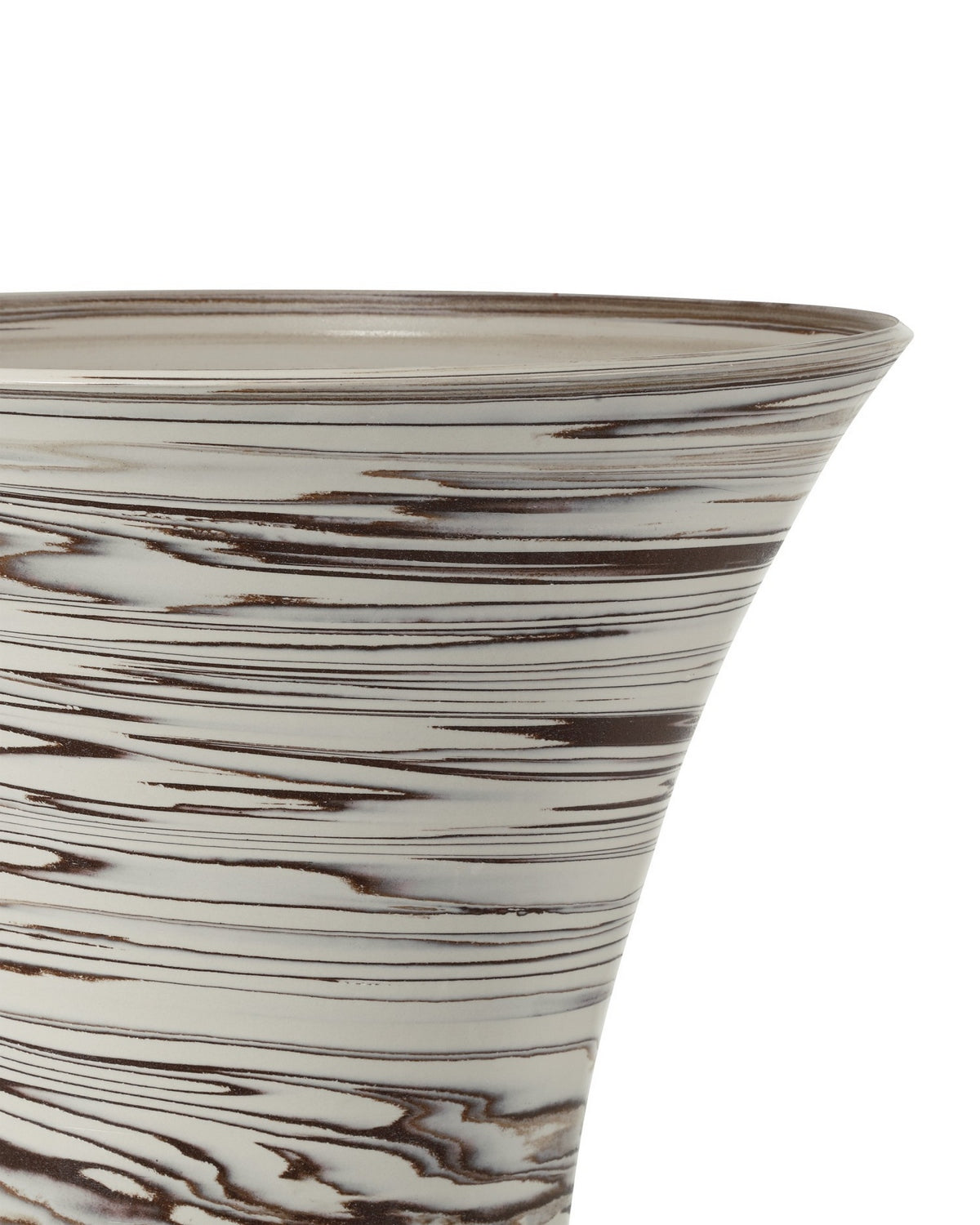 Currey and Company - 1200-1010 - Vase - Jejune - Beige/Brown