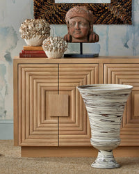 Currey and Company - 1200-1010 - Vase - Jejune - Beige/Brown