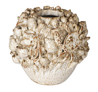 Currey and Company - 1200-1052 - Vase - Tidala - Milky White