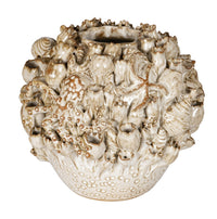 Currey and Company - 1200-1052 - Vase - Tidala - Milky White