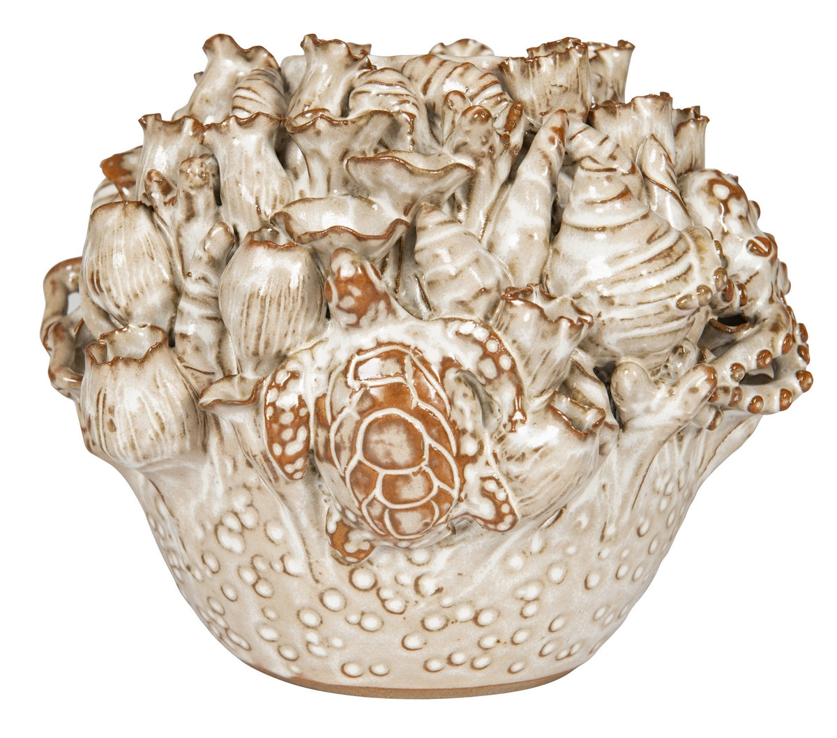Currey and Company - 1200-1053 - Vase - Tidala - Milky White