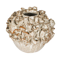 Currey and Company - 1200-1053 - Vase - Tidala - Milky White
