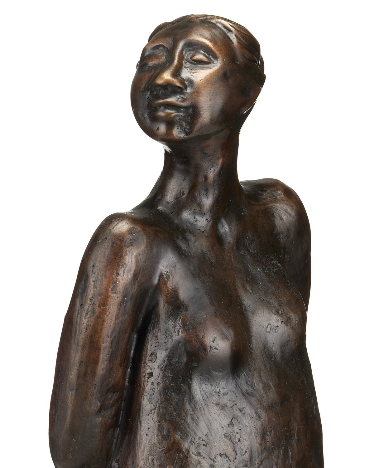 Currey and Company - 1200-1056 - Sculpture - The Tall Empress - Dark Brown