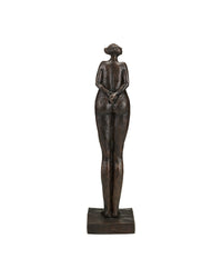 Currey and Company - 1200-1056 - Sculpture - The Tall Empress - Dark Brown