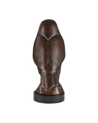 Currey and Company - 1200-1058 - Sculpture - Horus Bird - Dark Brown