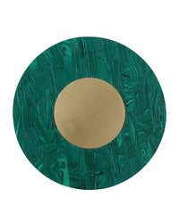 Currey and Company - 1200-1061 - Box - Transformation - Marbled Green/Brushed Brass