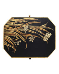 Currey and Company - 1200-1065 - Box - Glasshouse Tole - Black/Gold