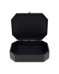 Currey and Company - 1200-1065 - Box - Glasshouse Tole - Black/Gold