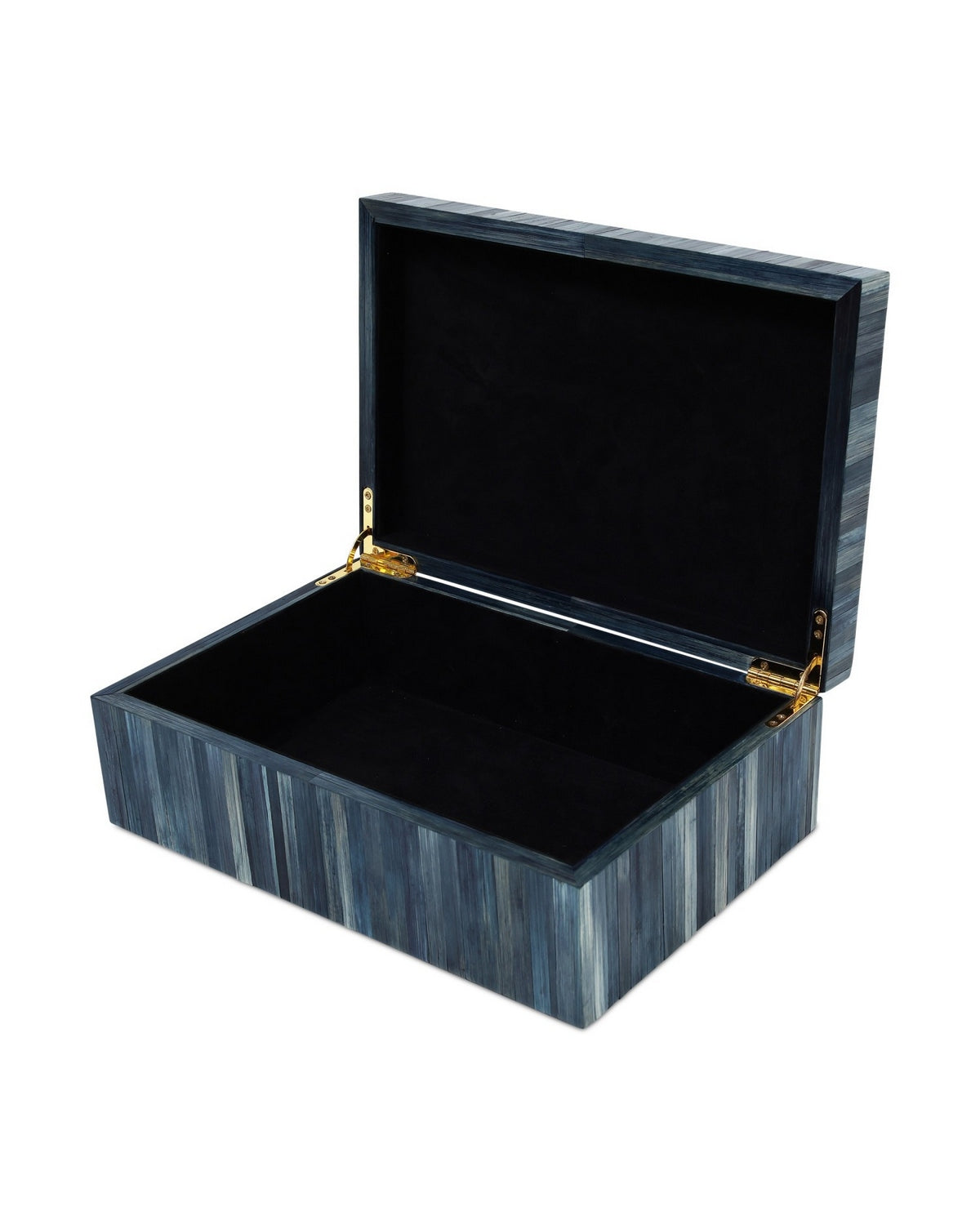 Currey and Company - 1200-1067 - Box - Winter Harvest - Blue