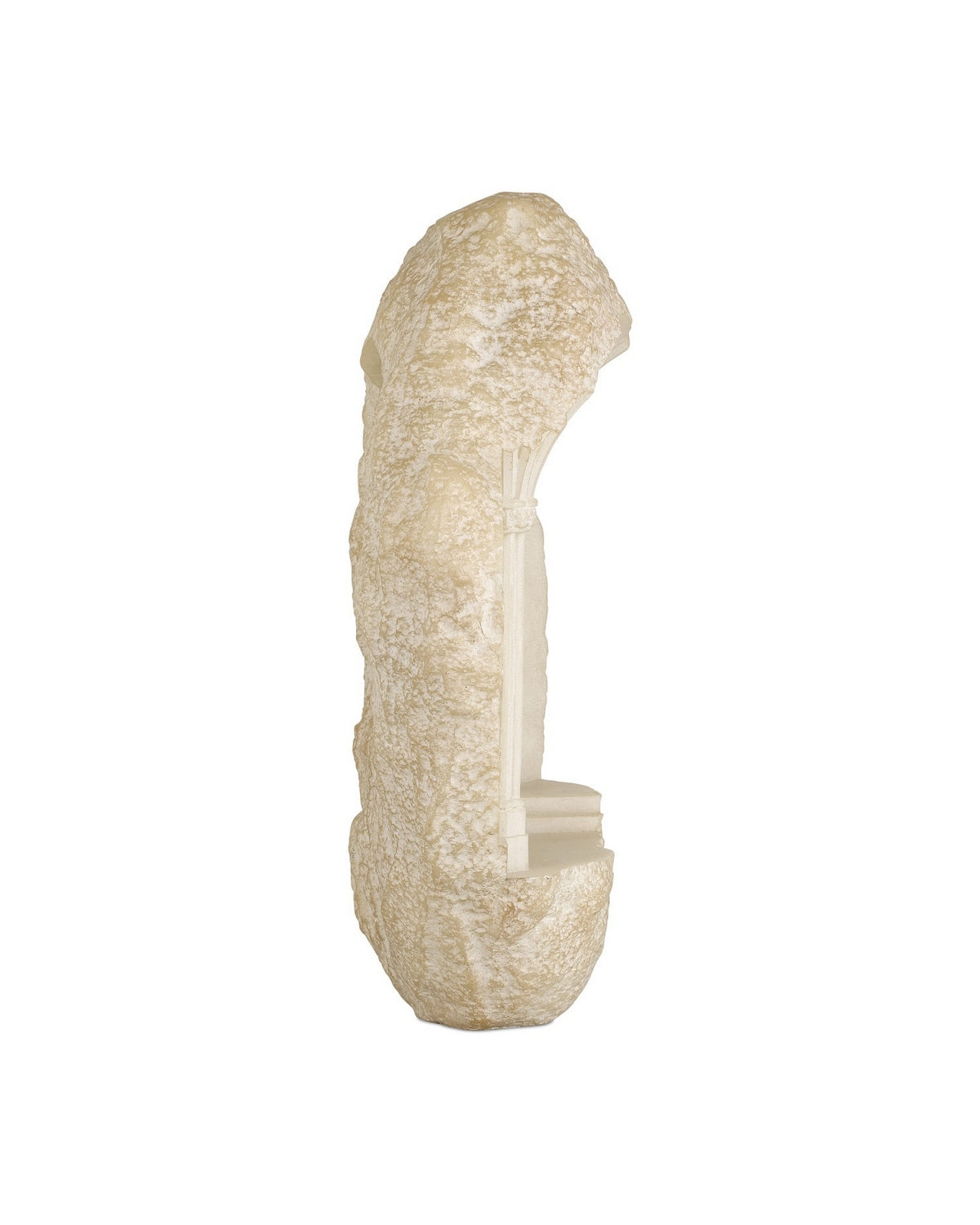 Currey and Company - 1200-1072 - Sculpture - Architectural Remnant - Antique White