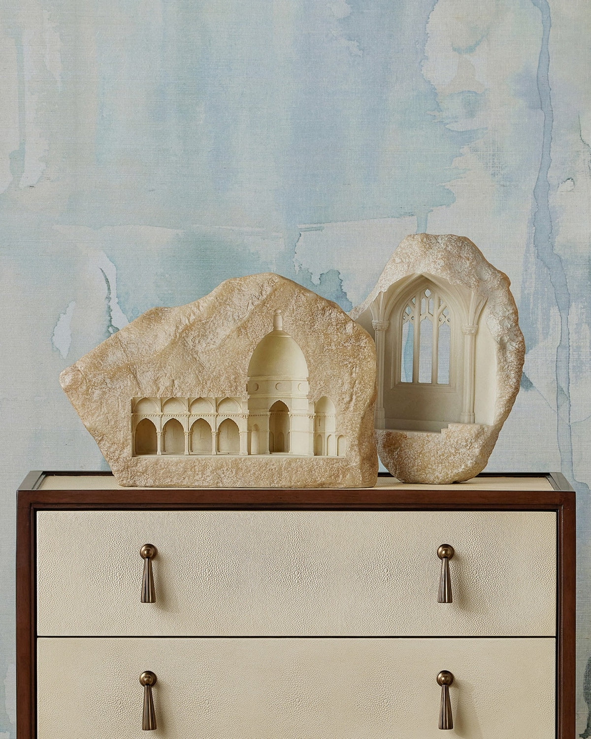 Currey and Company - 1200-1072 - Sculpture - Architectural Remnant - Antique White