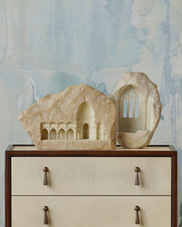 Currey and Company - 1200-1072 - Sculpture - Architectural Remnant - Antique White