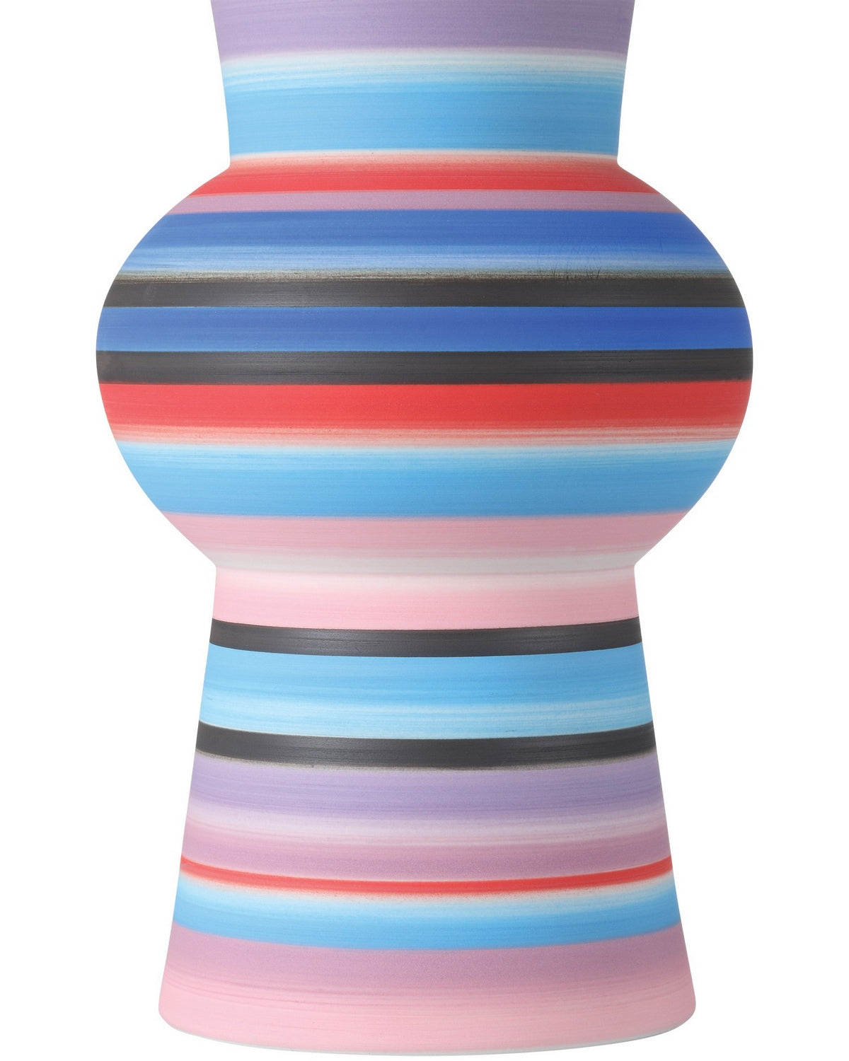 Currey and Company - 1200-1097 - Vase - Happy 80's - Blue/Pink/Red