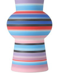 Currey and Company - 1200-1097 - Vase - Happy 80's - Blue/Pink/Red