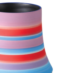 Currey and Company - 1200-1098 - Vase - Happy 80's - Blue/Pink/Red